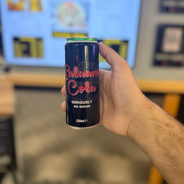 Diet Salaam Cola.