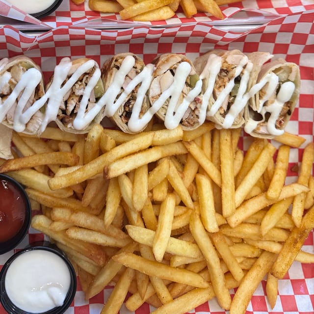Chicken Shawarma Wrap.