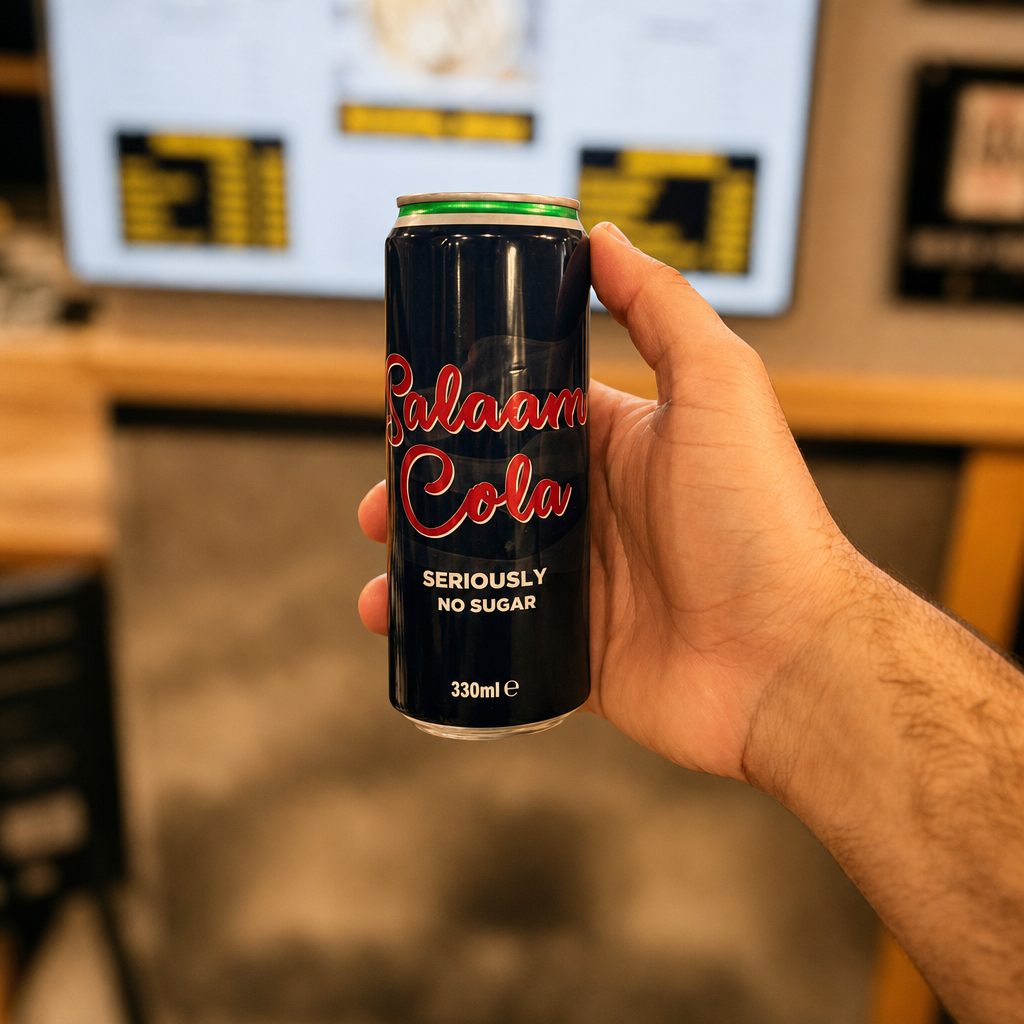 Diet Salaam Cola.