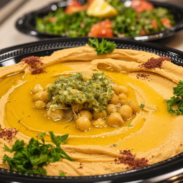 Spicy Hummus.