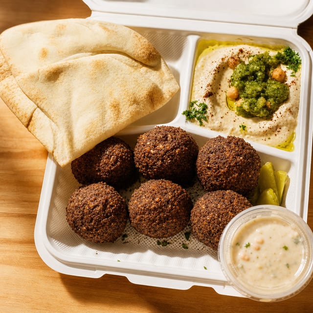 Falafel Plate.